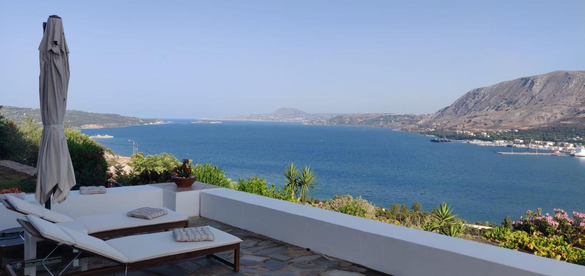 Panoramic Seaview Holiday House Souda Eksteriør billede