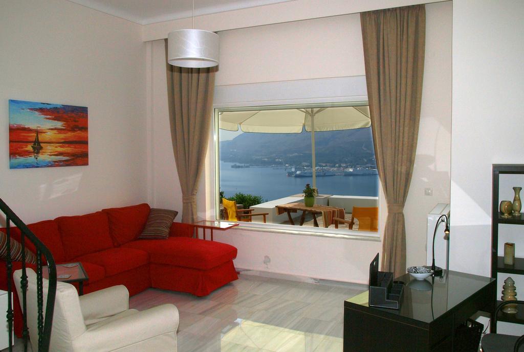 Panoramic Seaview Holiday House Souda Eksteriør billede